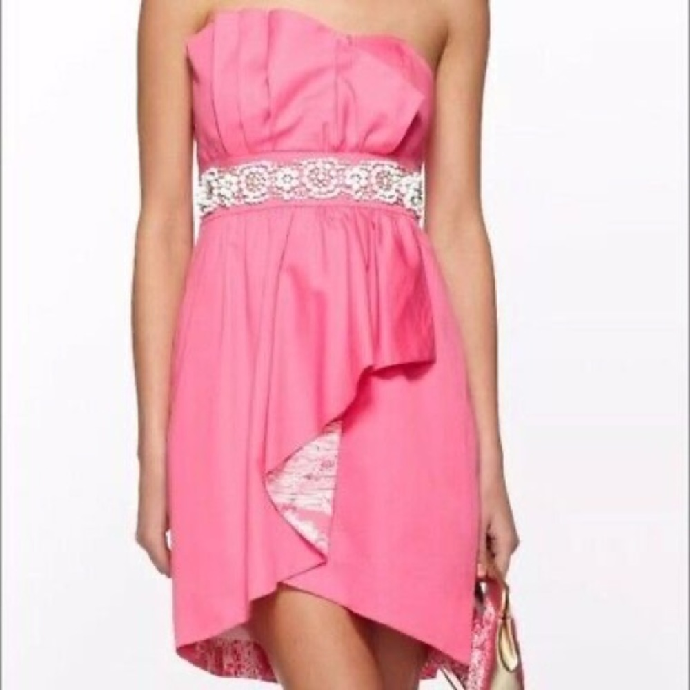Lilly Pulitzer Crystal Dress in Hotty Pink